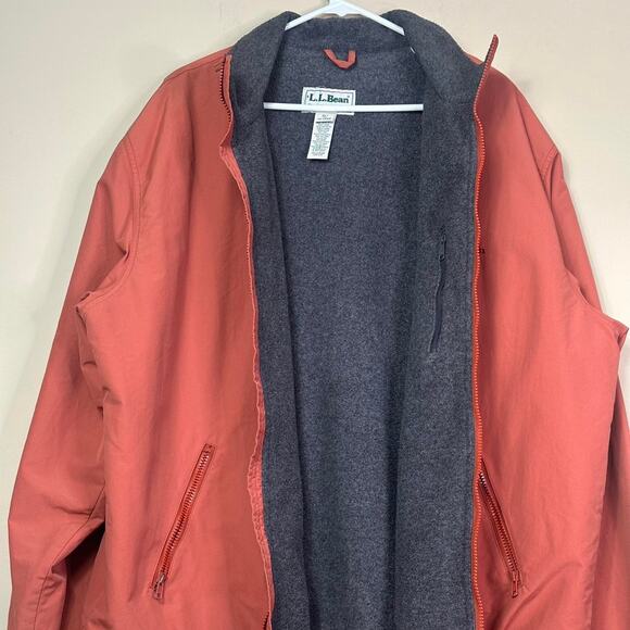 Vintage Burnt Orange LL Bean Winter Jacket - Picture 4 of 5